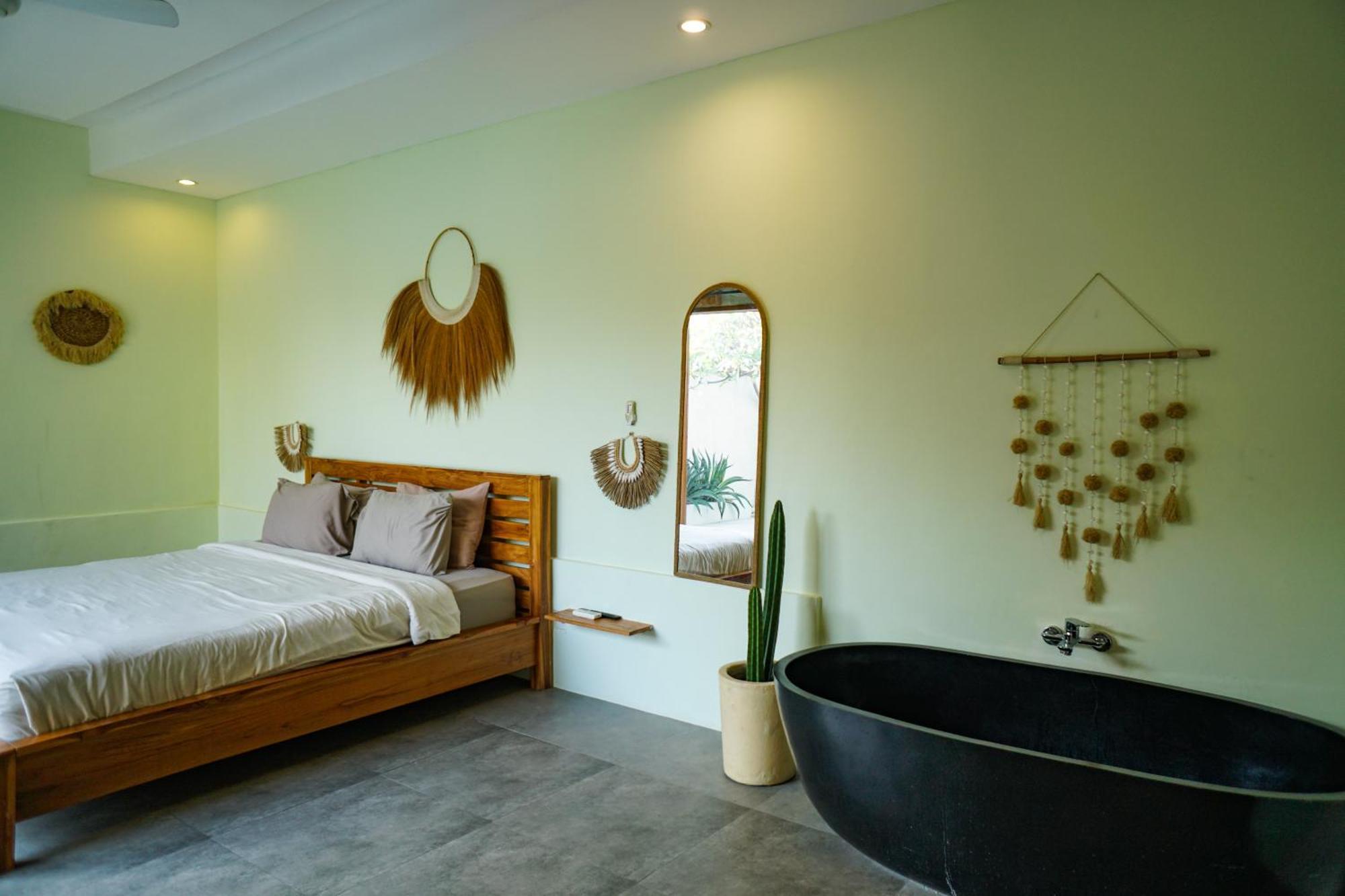 Kiki Village Bathtub And Living Room 坎古 外观 照片